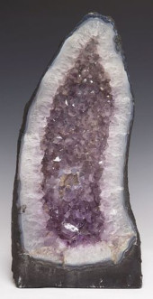 LARGE AMETHYST CATHEDRAL GEODE
