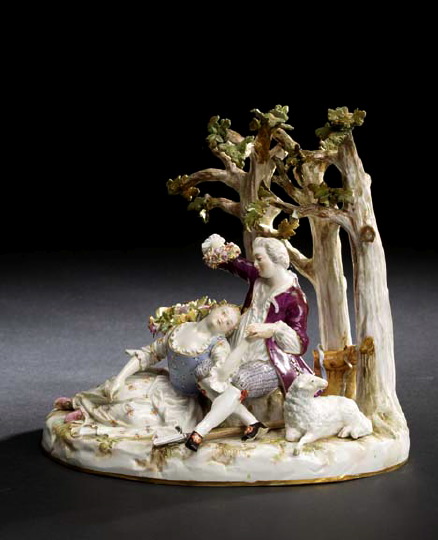 Large and Complex Meissen Porcelain