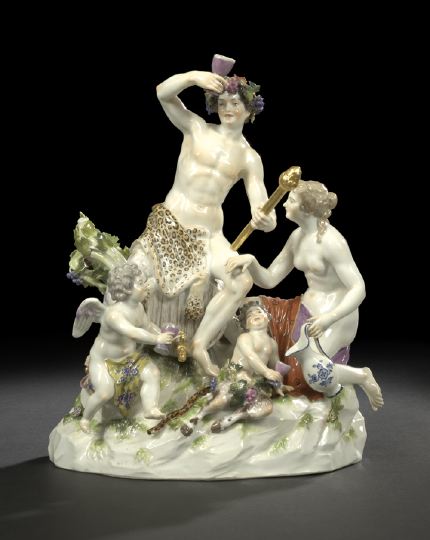 Large and Elaborate Meissen