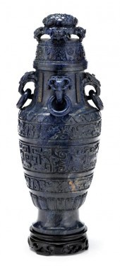 Large and fine Chinese lapis l
