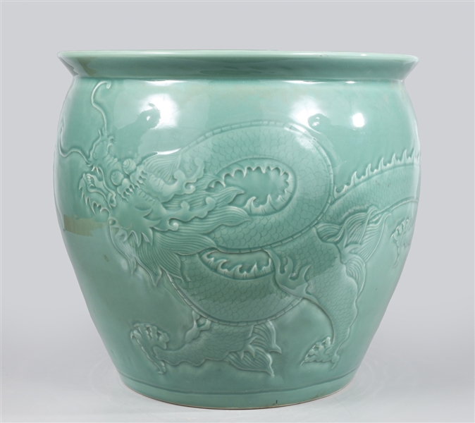 Large and heavy Chinese celadon