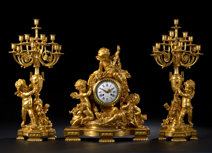 Large and Imposing Three-Piece
