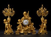 Large and Imposing Three-Piece