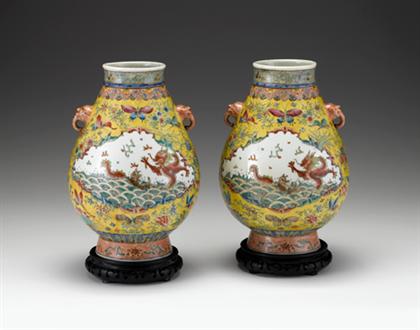 Large and impressive pair of