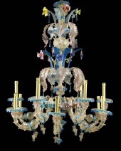 Large and Lavish Murano Glass