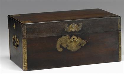 Large and rare Chinese zitan box