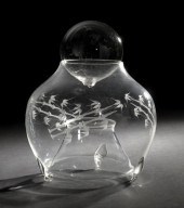 Large and Rare English Blown G
