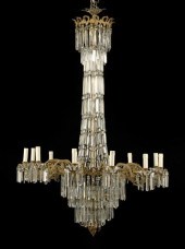 Large and Stately Gilt-Brass a