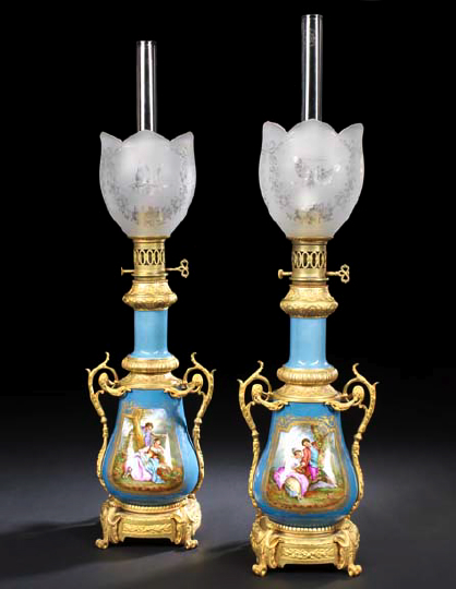 Large and Stately Pair of
