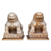 LARGE AND VERY RARE PAIR OF WH