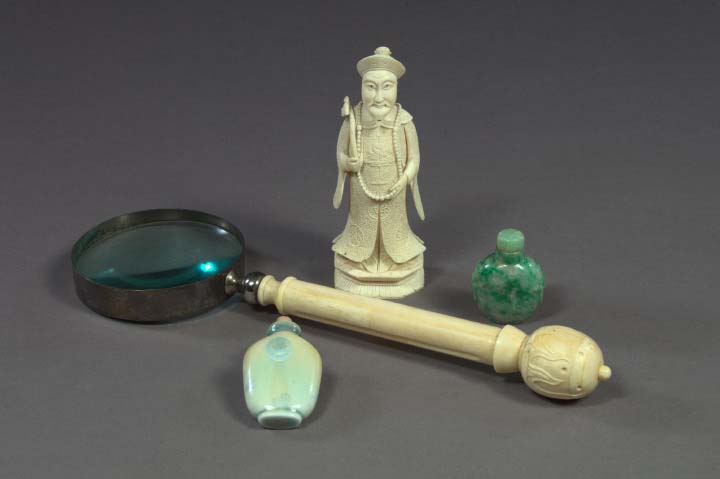 Large Anglo-Indian Carved Bone