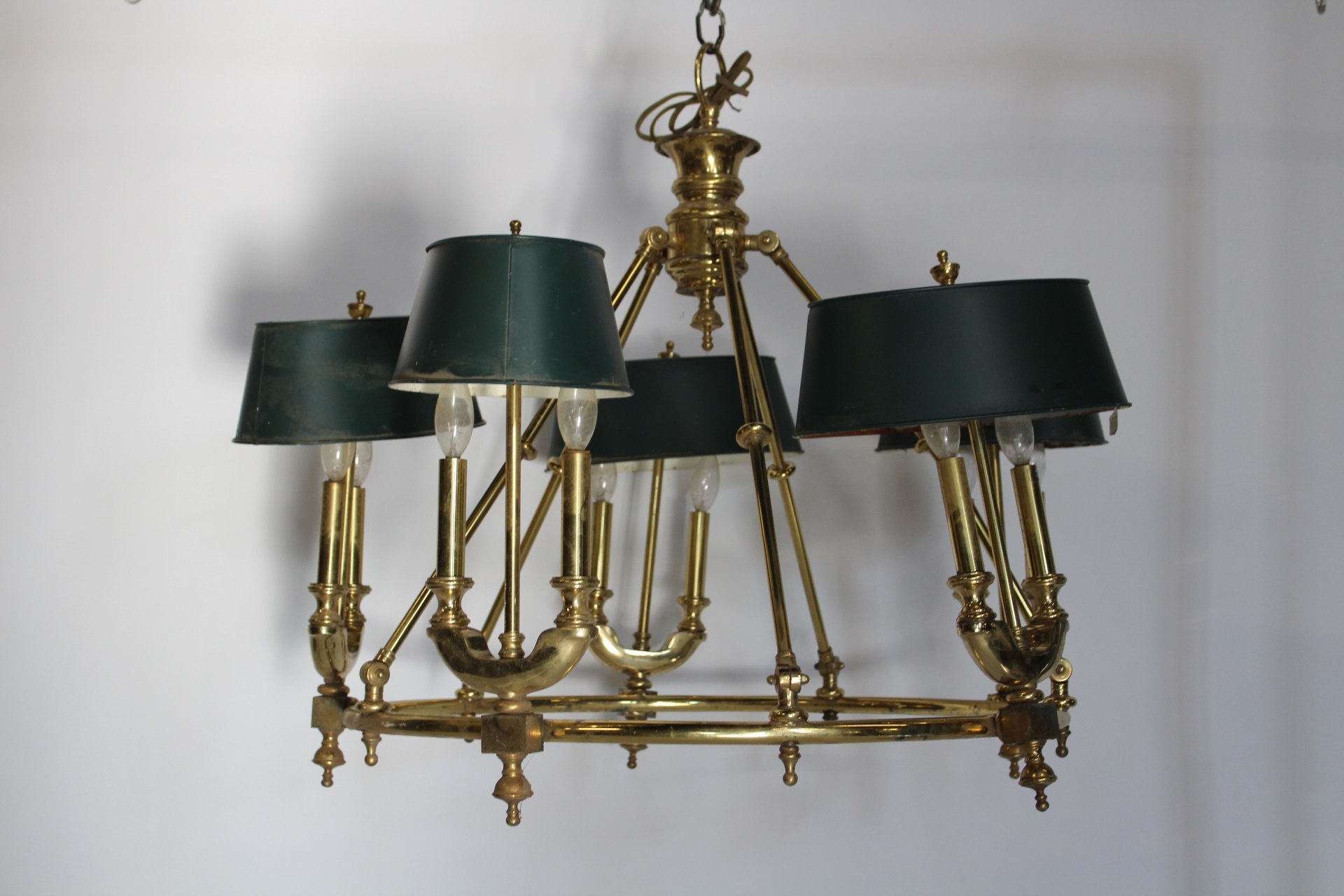 LARGE ANTIQUE BRASS BUILLOITTE