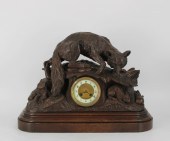 LARGE ANTIQUE CARVED BLACK FOR
