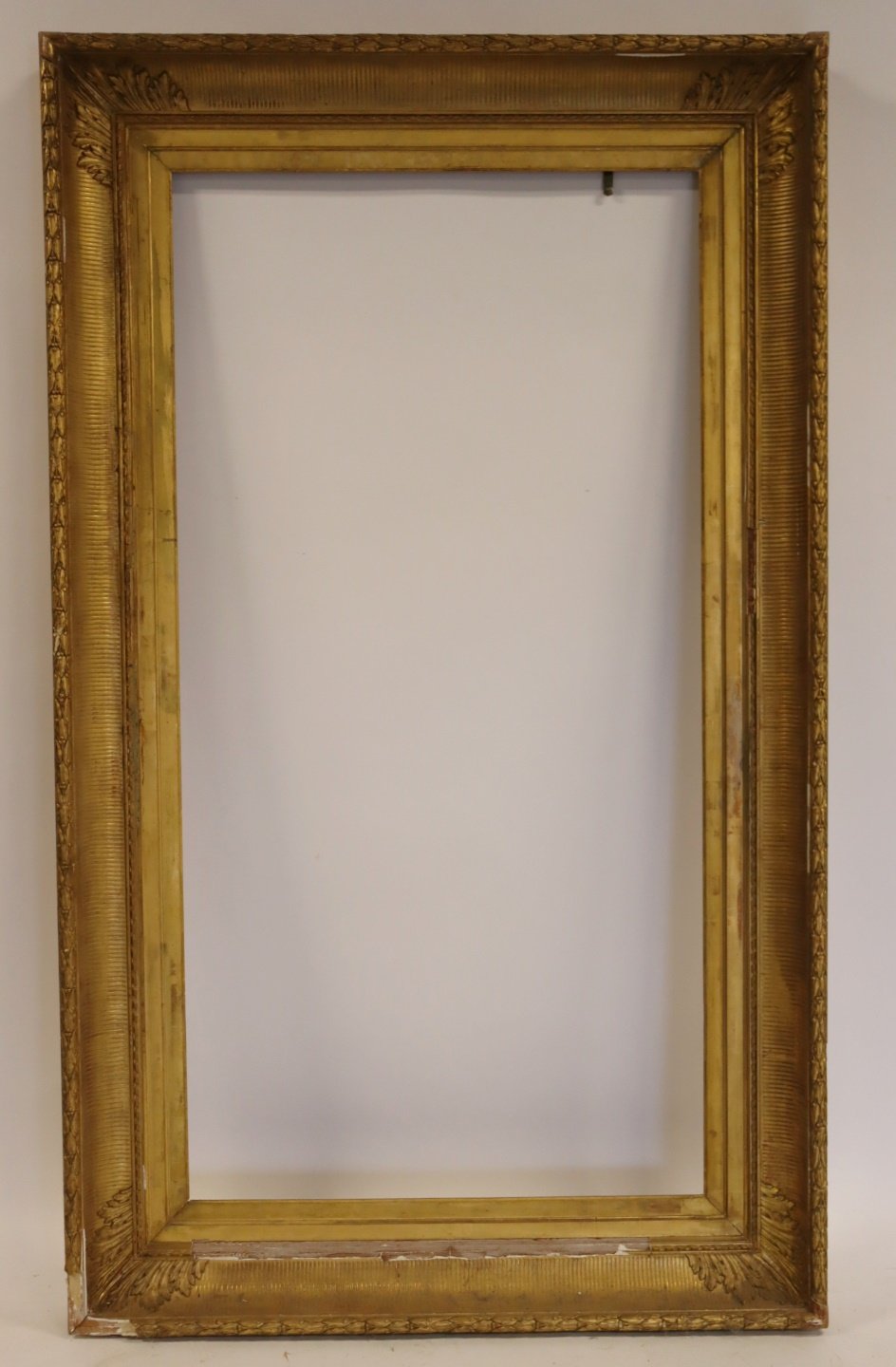 LARGE ANTIQUE CARVED GILTWOOD