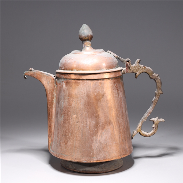 Large Antique Copper Pot with