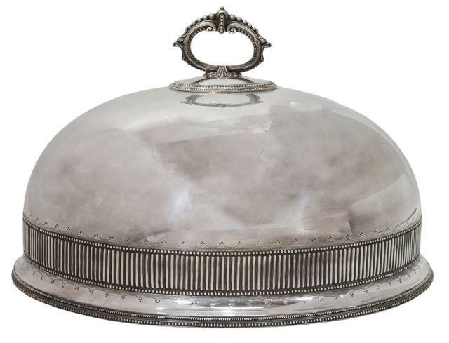 LARGE ANTIQUE ENGLISH SILVERPLATE
