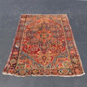 LARGE ANTIQUE HERIZ CARPET Ira
