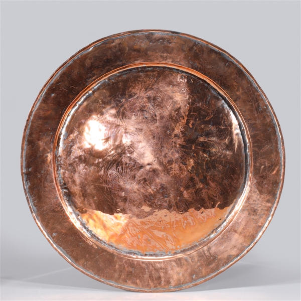 Large antique Indian copper metal