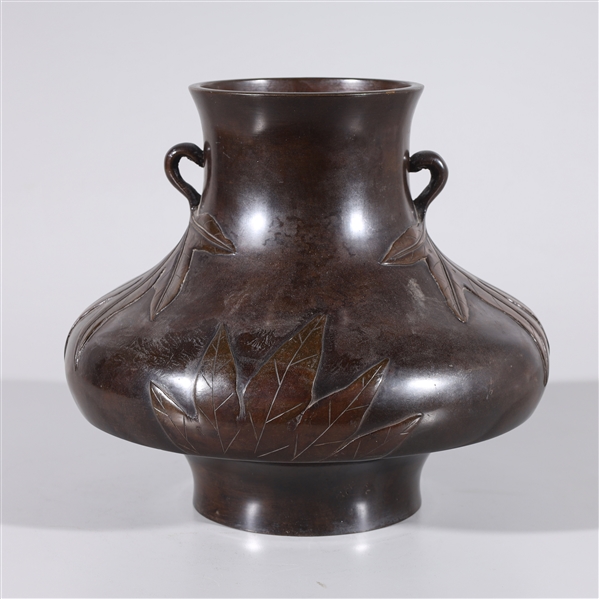 Large antique Japanese bronze