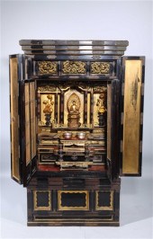 Large antique Japanese Butsuda
