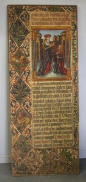 Large Antique Needlepoint with