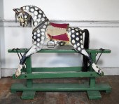 LARGE ANTIQUE PAINTED HOBBY HO