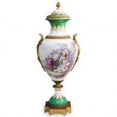 LARGE ANTIQUE SEVRES PORCELAIN