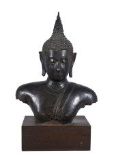 LARGE ANTIQUE SUKHOTHAI BUDDHA