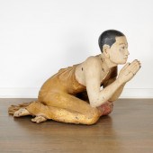 LARGE ANTIQUE THAI DEVOTEE FIG