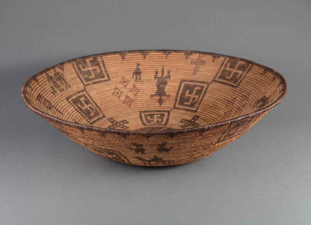LARGE APACHE BASKETRY BOWLLarge