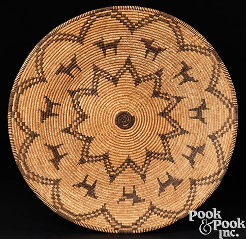LARGE APACHE INDIAN COILED