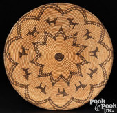 LARGE APACHE INDIAN COILED BAS