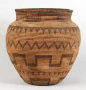 Large Apache Polychrome Olla.