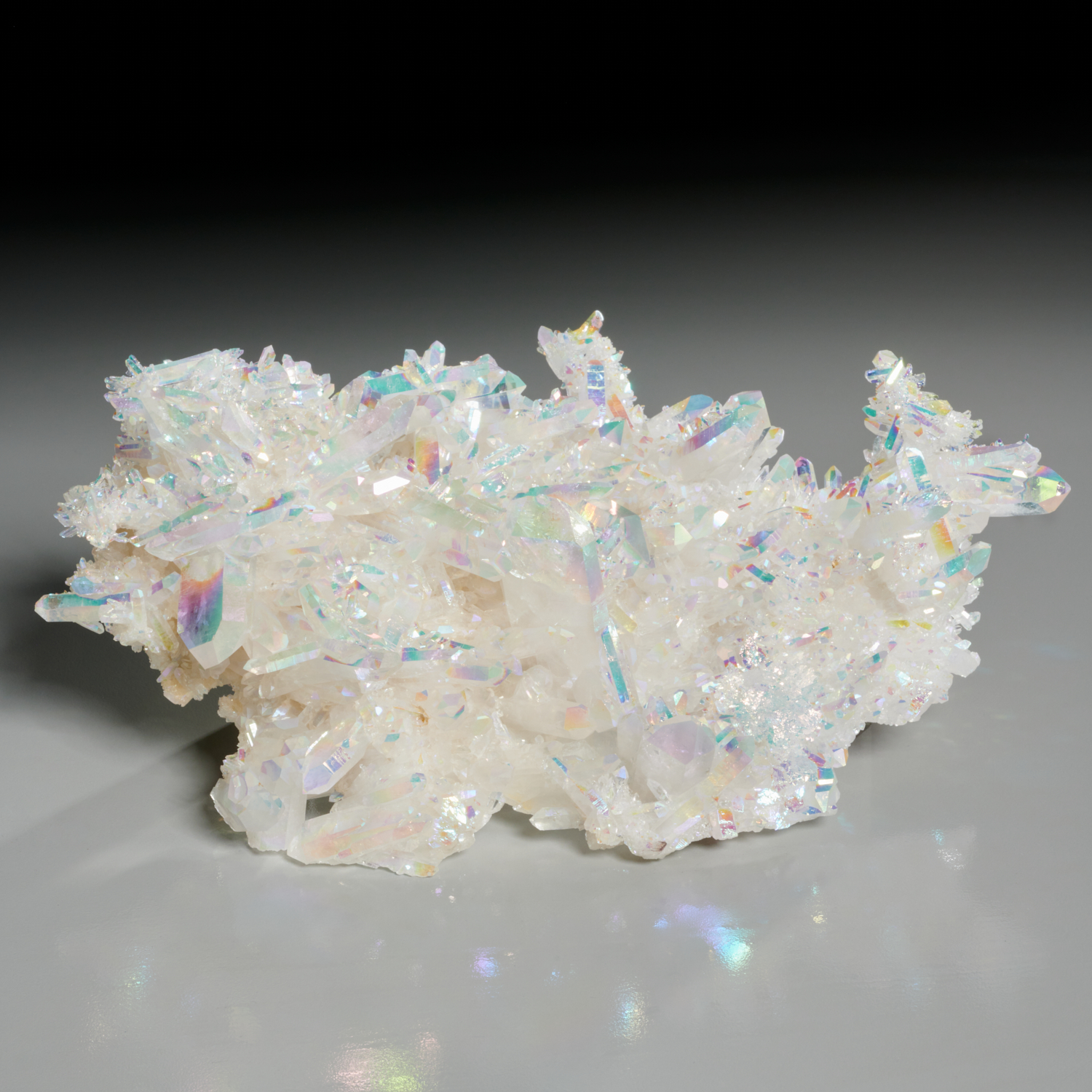LARGE AQUA AURA QUARTZ SPECIMEN