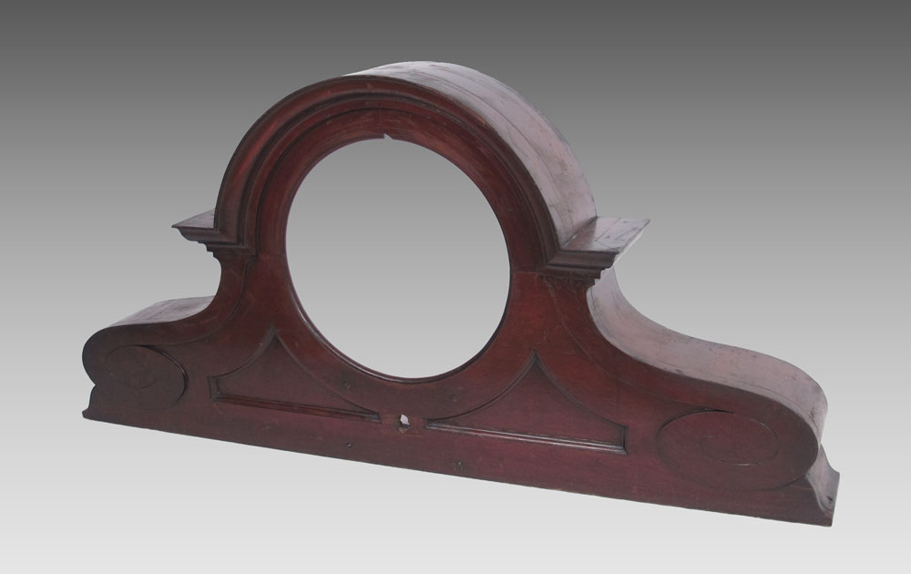 LARGE ARCHETICTURAL WOOD CLOCK