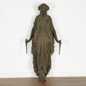 LARGE ARCHITECTURAL CAST BRONZ