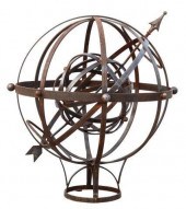LARGE ARCHITECTURAL IRON ARMIL