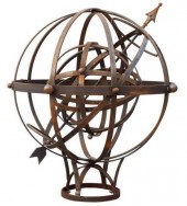 LARGE ARCHITECTURAL IRON ARMIL