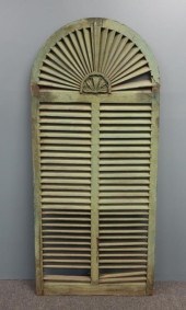 Large architectural louvered s