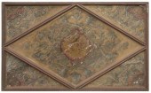 LARGE ARCHITECTURAL PAINTED CE