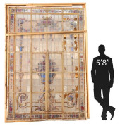 LARGE ARCHITECTURAL STAINED &A