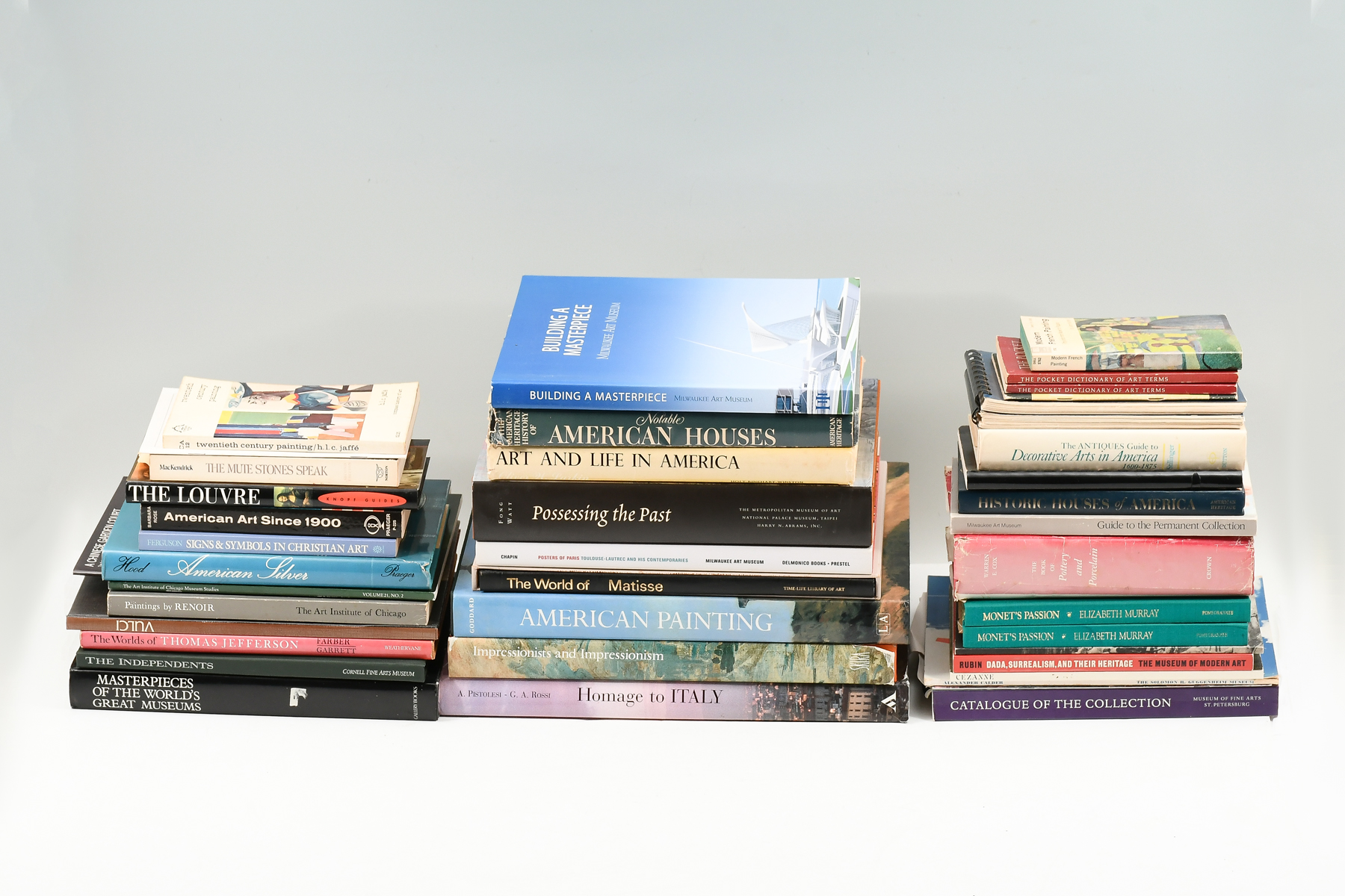 LARGE ART BOOK COLLECTION: 42-Pc.
