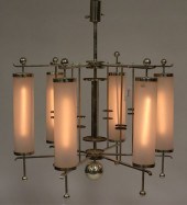 LARGE ART DECO CHANDELIER - BR