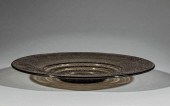 LARGE ART DECO DAUM ACID ETCHE
