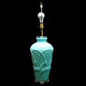 LARGE ART DECO STYLE PORCELAIN