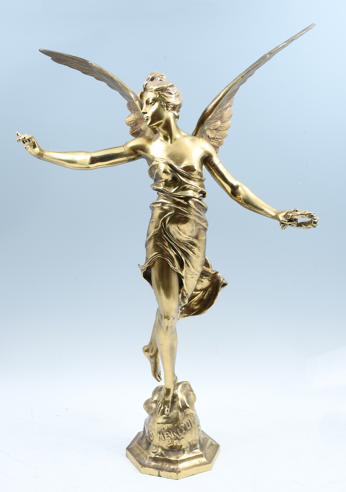 LARGE ART NOUVEAU BRONZE
