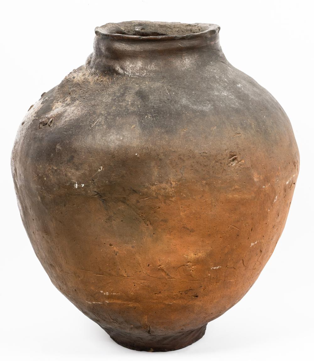 LARGE ART POTTERY JARunsigned;