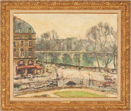 LARGE ARTHUR FILLON O/C PARIS