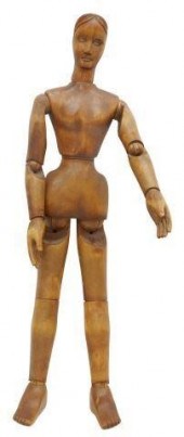 LARGE ARTICULATED ARTIST'S MAN