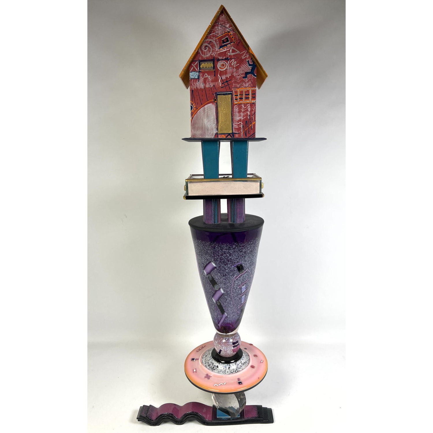 Large Artisan Fused Glass